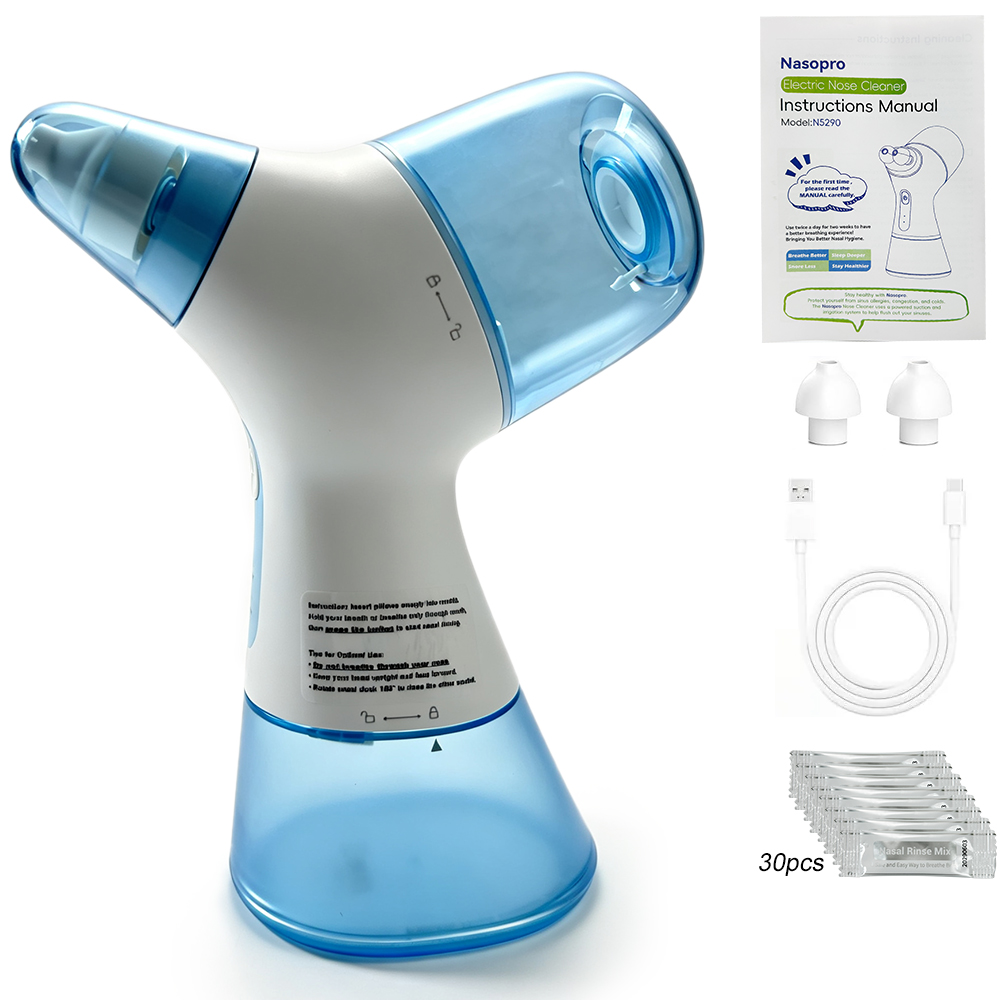 전기식 비강 세척 시스템, 물통 및 폐수통이 있는 비강 - Nasal Aspirator 리뷰 및 가격