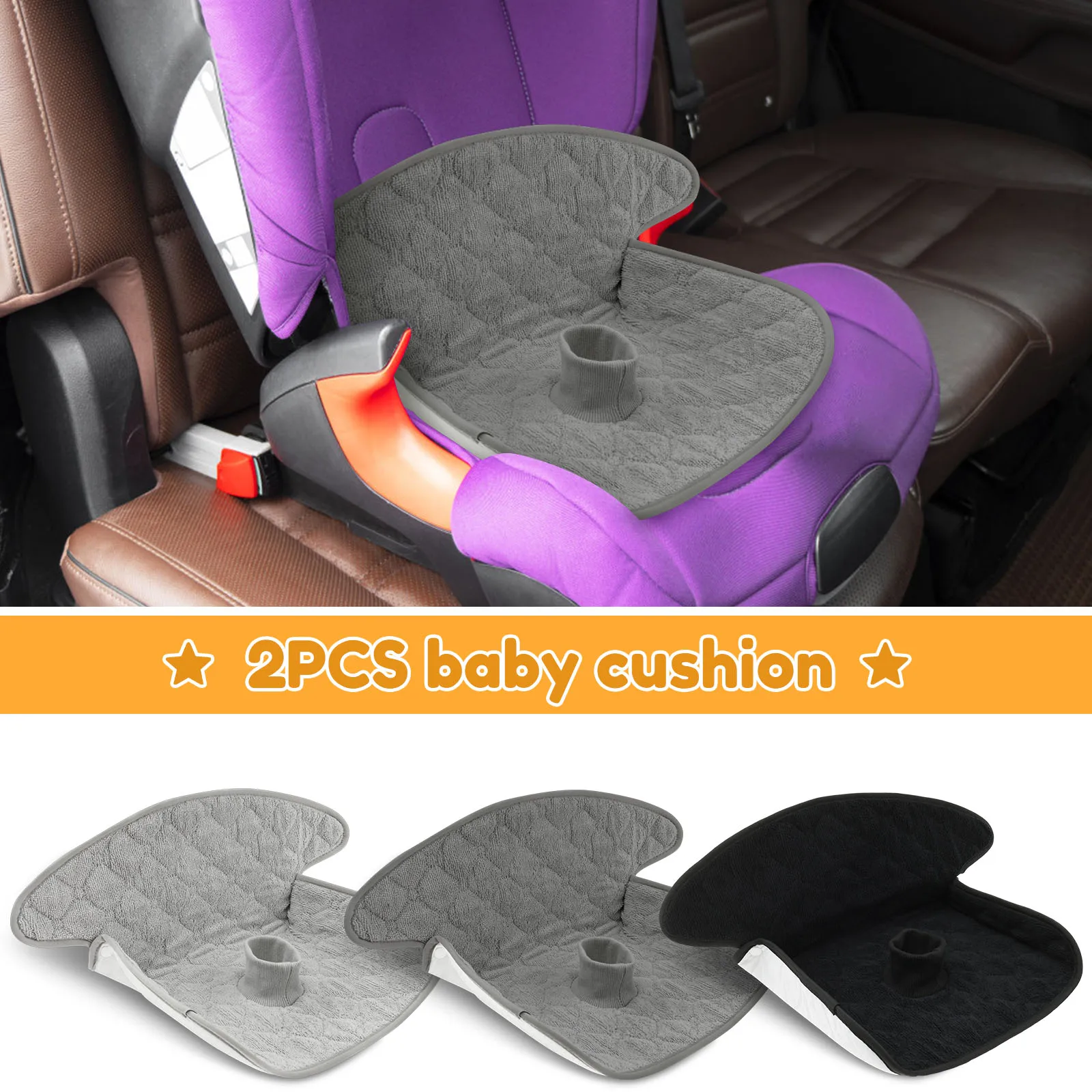 2 Pcs 아기 피들 패드 폴리 에스터 화장실 훈련 피 - Infant Car Seat Cover 리뷰 및 가격